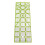 Quilting Ruler Acrylic Rectangular Transparent 9