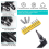 14 Piece Angle Screwdriver Set, 105 Attachment for Cordless Screwdrivers, , Drill Extension 6