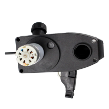 Mini dévidoir de fil DC 24 V pour travaux légers, assemblage MIG, machine d'alimentation à rouleau unique pour soudeuse MIG à gauche