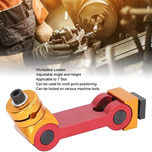 Adjustable Milling Vise Stop, CNC Mill Work Stop Part Locator Machine Positioner, Tool Workpiece 2