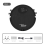 Mini Cleaning Sweeping Robot Automatic Vacuum Ultra Thin Silent Hard Floor Machine,Black 6
