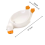 Porte-savon en forme de canard avec drain, support de bac de douche auto-drainant, blanc 5