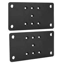 Heavy Duty Terrasse Spalte Basis Platte Zaun Fixer Halterung Deck Anker Stecker