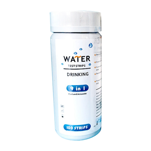 Kit de test d'eau 100 bandelettes pour puits et robinets : pH, chlore, plomb, nitrite et plus encore 2