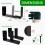 Adjustable Door Brackets, Heavy Duty Security Bracket, Drop Open Bar Holder for 6
