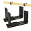 Adjustable Door Brackets, Heavy Duty Security Bracket, Drop Open Bar Holder for 4