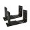Adjustable Door Brackets, Heavy Duty Security Bracket, Drop Open Bar Holder for 1