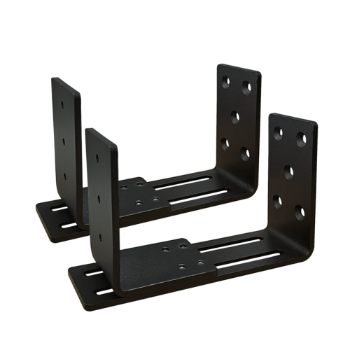 Adjustable Door Brackets, Heavy Duty Security Bracket, Drop Open Bar Holder for