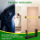 Adjustable Door Brackets, Heavy Duty Security Bracket, Drop Open Bar Holder for 9