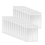 A4 Size Clear Plastic Envelopes with String Closure, Expandable Files Document Folder, File Bag for Office 24Pcs 2