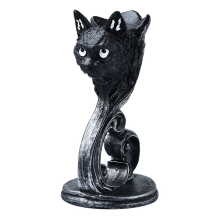 Schwarze Statue und Figuren Geschenk Home Decor - Display Ball Stand Kristallglas Kugel Sockel Basis Halter