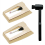 2Pcs Record Player Needles Replacement with Stylus Cleaning Brush Kit,Record Needle for ,Turntables 1