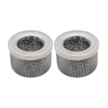 2 STÜCKE 181072 Einlassfilter 1 Zoll NPT-Gewinde Doppelsieb für 695 795 1095 1595 3900 5900 Airless-Farbspritzgerät ersetzen