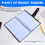 96 Envelope Savings Challenge Book, Envelopes Geldbesparende Budgetmap, Map Zwart 5