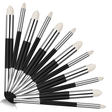 Lot de 12 stylos mélangeurs pour artistes, brosses lavables à double pointe, lingettes pour croquis