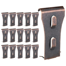 Ziegel-Clips, 16 Stück Clips zum Aufhängen im Freien, Haken, Aufhänger, Wandbildmontage ohne Bohren