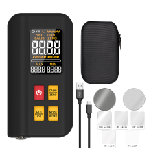 Coating Thickness Gauge Rechargeable 0.1Micrometre/0-1500µM Fe/NFe MAX/MIN Zero Measuring T2X-EBTN Display