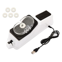 Affilacoltelli elettrico, strumento per affilare i coltelli, lato USB per affilatura e lucidatura rapida con 5 mole