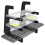 3-Tier Mechanical Keyboard Holder Display Stand Shelf for Storage Three Black 3