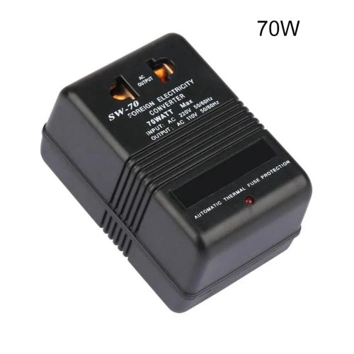 100W Step-Up oder Down Spannungswandler TransformeDual Transformer Power 2