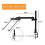 Metal Needlework Frame Stand Adjustable Rotating Embroidery for Needle Points 7