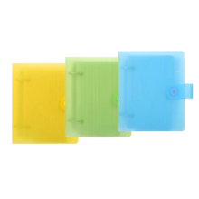 3-pack indexkaartbinder met tabbladen, 60 vel per stuk, 3x5 houder organizer notitieboek