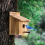 Vogelhaus für draußen, Holznest, hängendes oder an der Wand montiertes Haus 5