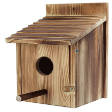 Vogelhaus für draußen, Holznest, hängendes oder an der Wand montiertes Haus