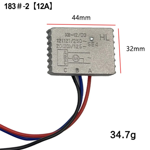 230V to 12A Switch Retrofit Module Soft Startup Current Limiter Power Tools AC Start Current,183 -2[12A] 2
