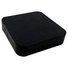 Rubberen dappingblok, 4 x 1 inch, juweliersgereedschap voor sieraden en stempelen