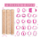 18 Pieces Polymer Clay Cutter for Making Earrings, Roller Ceramic Sculpting Tools DIY Handmaking 3