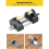 Woodworking Honing Guide Tools Chisel & Plane Blade Sharpening Kit Guide,Angle Fixture, and Angle Gauge 6