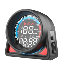 Auto-Head-Up-Display, GPS-Digital-Tachometer/MPH mit LED-Geschwindigkeitsalarm, Müdigkeitserinnerung beim Fahren, Wohnmobil, SUV