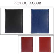 A4 PU Padfolio Bestandsmap Portfolio Zakelijke Documentenhouder Metalen Klembordblok Organizer Houder, D