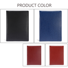 A4 PU Padfolio Bestandsmap Portfolio Zakelijke Documentenhouder Metalen Klembordblok Organizer Houder, A