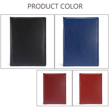 A4 PU Padfolio Bestandsmap Portfolio Zakelijke Documentenhouder Metalen Klembordblok Organizer Houder, C