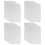 Outlet Insulators Draft Sealers, 100Pcs Electrical Insulation Pads, EVA Foam Gasket for Wall, Switch Socket Cover 2