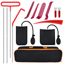 14 Pcs Car Door Open Unlock Tool Kit Lock Out Emergency Wedges Air Pump Universal for Vehicles