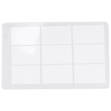Strumento di composizione del triangolo d'oro Mirino/Visualizzatore Fotografia/Pittura/Disegno Dimensioni carta di credito Adatto al portafoglio C
