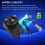 Akustikgitarre Vibration Pickup Bluetooth Reverb Delay Mikrofon Spielfunktion M2 Resonance 6