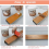 7Pcs Holzmaserung Werkzeug Set Malerei Roller Textur Farbe DIY Muster 6