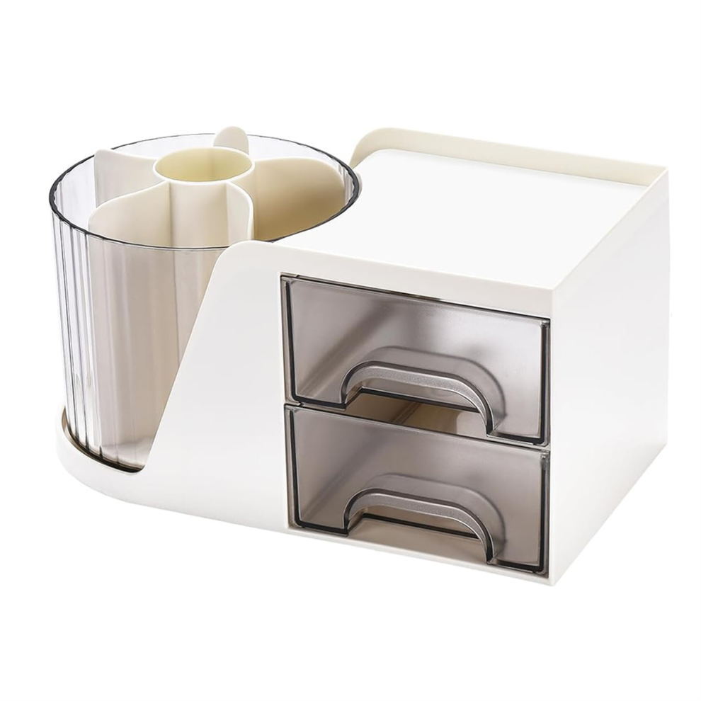 Bureau organizer, bureau pen potlood kaarthouder opbergdoos voor bureau, make-up kantoorbenodigdheden accessoires