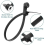 300Pcs Screw Hole Cable Ties Reusable Fixed Nylon Self-Locking Cord Tie Straps Fastening Loop 7
