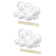 Zonnestelsel Project Kit, Planeet Model Knutselen 28 Polystyreen Bollen van Verschillende Grootte voor Schoolwetenschapsprojecten