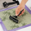 4 Pack Rubber Roller,Black Ink Roller Tool for Crafting Wallpapers Stamping Gluing Application 8