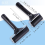 4 Pack Rubber Roller,Black Ink Roller Tool for Crafting Wallpapers Stamping Gluing Application 3