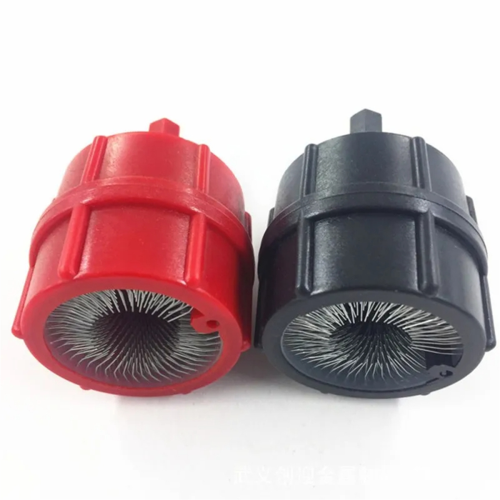 2pcs Plastic Car Battery Terminal Brush Top Post Cleaning Tool