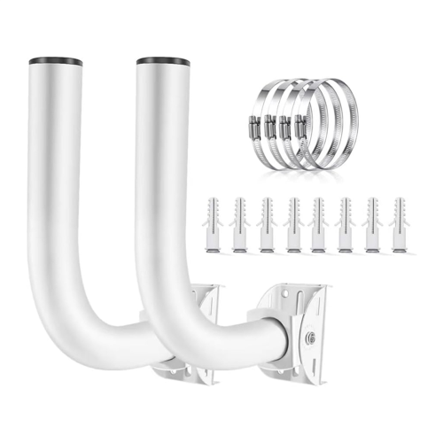 Adjustable Universal Wireless Bridge Bracket Mount Kit, for Outdoor Antenna Point to AP Access Client 2Pack 2