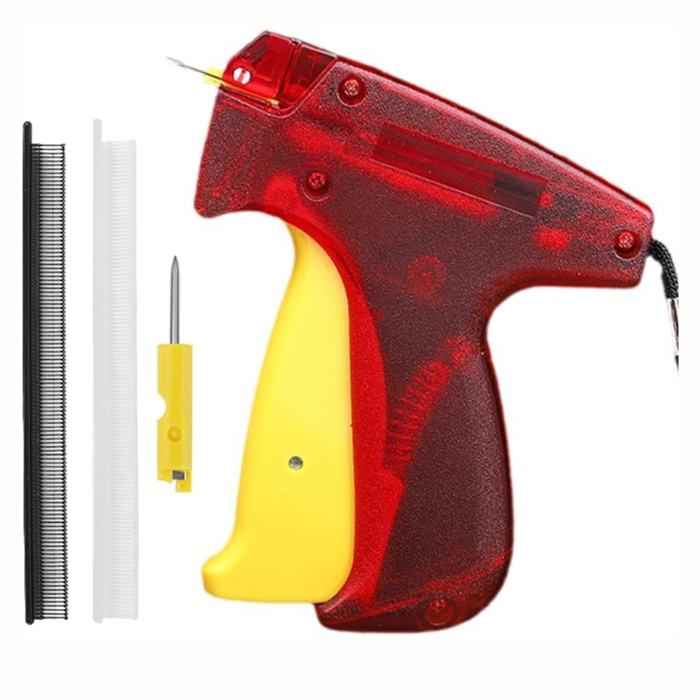 TaggingGun voor kleding, StitchGun kleding, mini quilten, naaien, zomen, snelle fijne steek, TagGun
