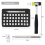 38 PCS Leather Stamping Tools, Alphabet Kit with Rubber Hammer, for Working(6mm) 3